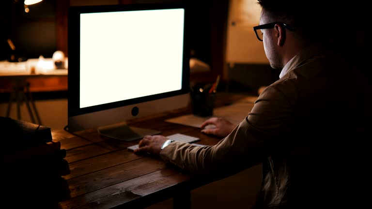 Privzte Using Computer Private Office Setting Videos and HD Footage - Getty Images