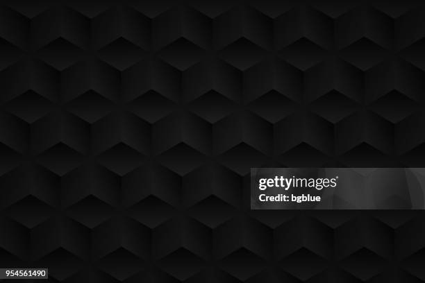 abstract black background - geometric texture - plastic comb stock illustrations
