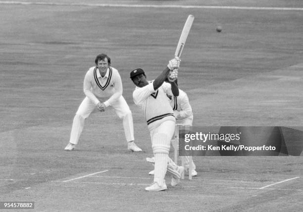 John Shepherd of Gloucestershire batting during his innings of 168 runs in the Schweppes County Championship match between Warwickshire and...