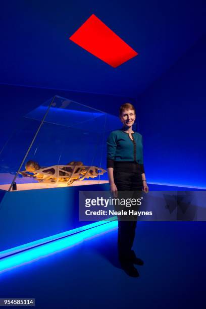 Chemist, the first Briton in space and the first woman to visit the Mir space station in 1991, Helen Sharman is photographed for the Times on...
