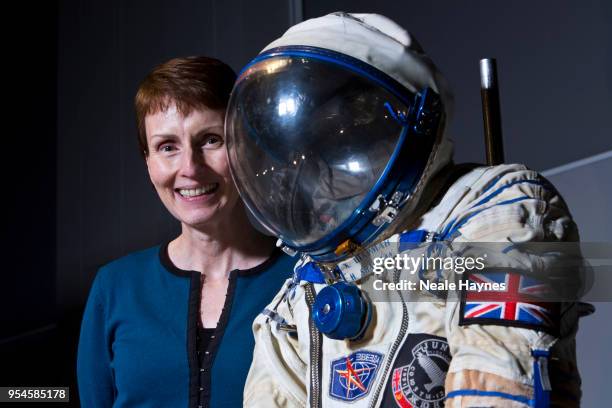 Chemist, the first Briton in space and the first woman to visit the Mir space station in 1991, Helen Sharman is photographed for the Times on...