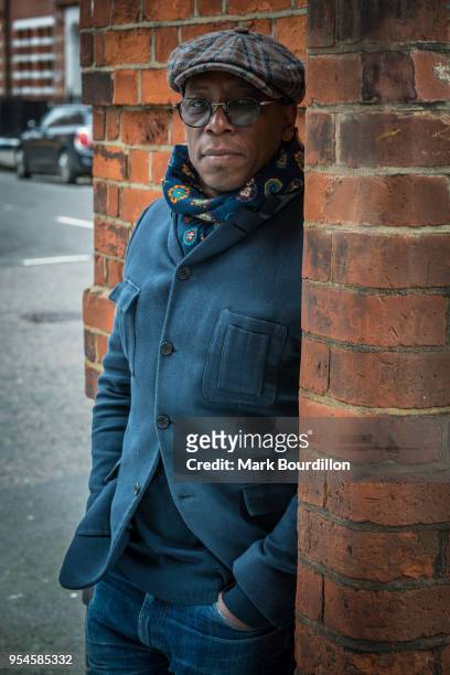 Broadcaster, football pundit and former footballer Ian Wright is photographed on February 23, 2018 in London, England.