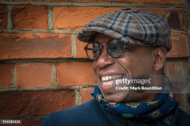 Broadcaster, football pundit and former footballer Ian Wright is photographed on February 23, 2018 in London, England.