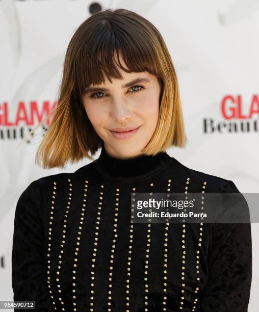 Brisa Fenoy attends the 'Glamour Beauty Summit photocall' at Gines de los Rios Foundation on May 4, 2018 in Madrid, Spain.