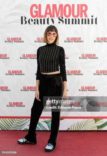 Brisa Fenoy attends the 'Glamour Beauty Summit photocall' at Gines de los Rios Foundation on May 4, 2018 in Madrid, Spain.