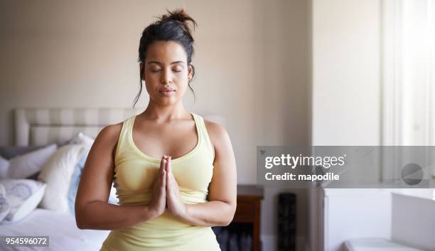 finding balance through yoga - mapodile stock pictures, royalty-free photos & images