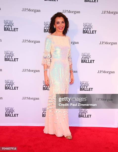 Fe Fendi attends the 2018 New York City Ballet Spring Gala at David H. Koch Theater, Lincoln Center on May 3, 2018 in New York City.