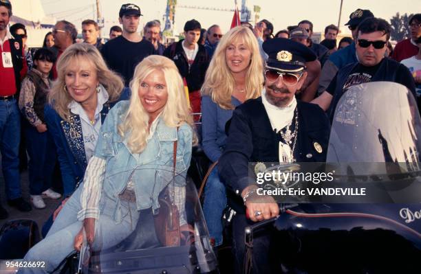 Gunilla Von Bismarck et Don Jaime de Mora y Aragon en juillet 1994, Espagne.