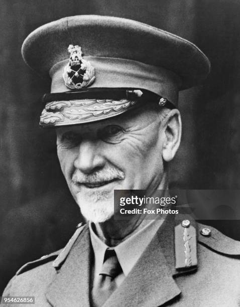 South African statesman and military leader Jan Christiaan Smuts , circa 1940.