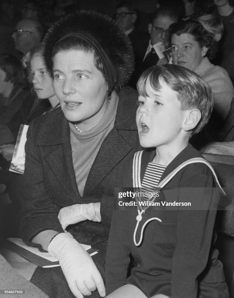 Mary Soames And Son