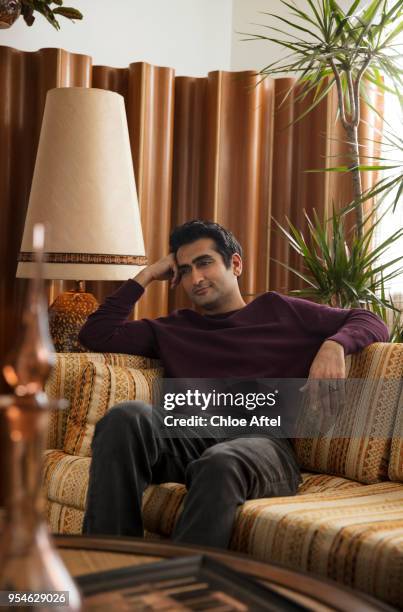 Actor Kumail Nanjiani is photographed for Playboy Magazine on March 5, 2017 in Los Angeles, California.