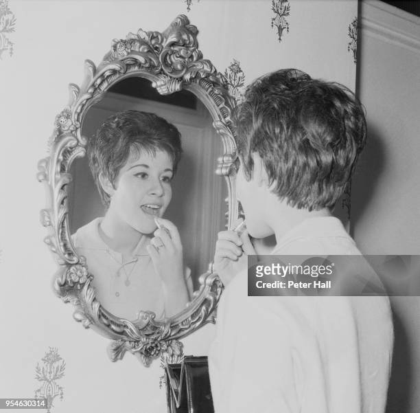 English singer Helen Shapiro stars in 'Saturday Night at the Palladium', London, October 1961.