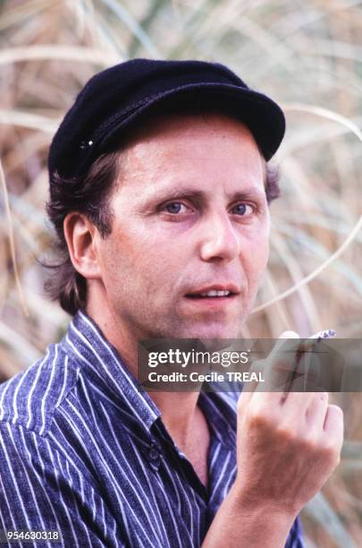 Fabrice Luchini en août 1992 à Saint-Tropez, France.