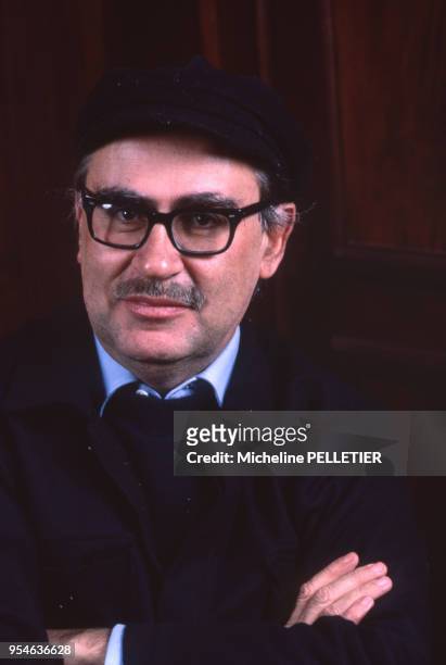 Le réalisateur italien Vittorio Taviani en décembre 1984, France.