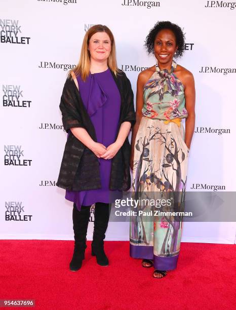 Marianne Lake and Carmella McIntosh attend the 2018 New York City Ballet Spring Gala at David H. Koch Theater, Lincoln Center on May 3, 2018 in New...