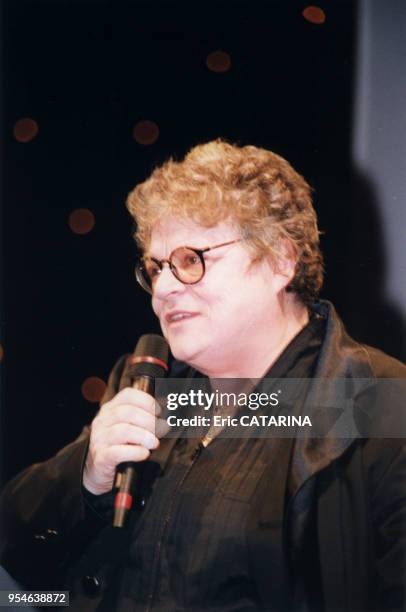 La réalisatrice Josée Dayan honorée en février 1999 à Monte Carlo, Monaco.