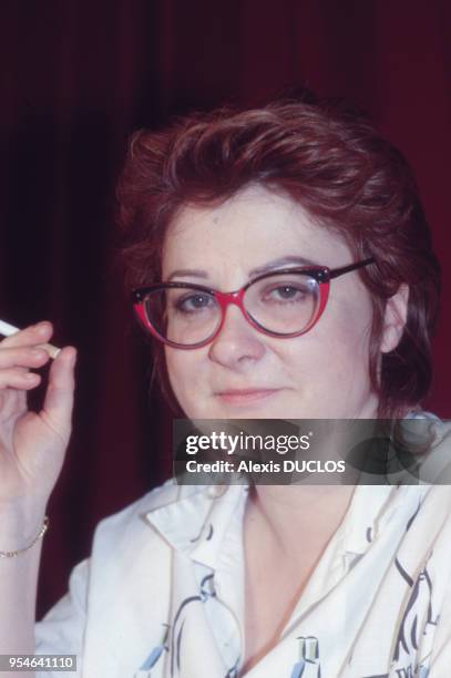 Josiane Balasko 12 mai 1989 à Cannes, France.