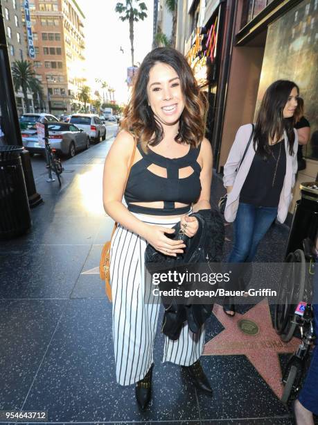 Jillian Rose Reed is seen on May 03, 2018 in Los Angeles, California.