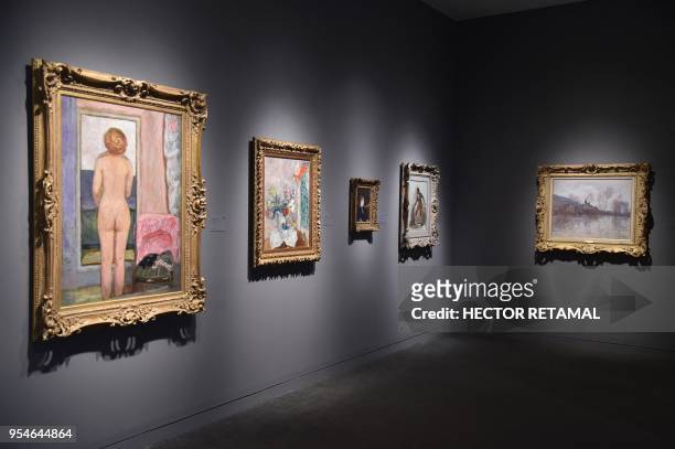 Sotheby's presents the May Evening Sale of Impressionist and Modern Art, in New York, on May 4, 2018. In this exhibition there are paintings by...