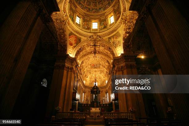 San Vittore al Corpo Church, Arch. Vincenzo Seregni and Galeazzo Alessi, XVI century, Milan, Lombardy, Italy.