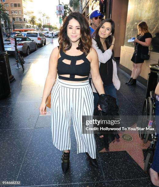 Jillian Rose Reed is seen on May 3, 2018 in Los Angeles, California.