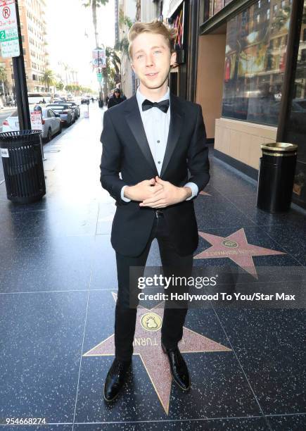 Joey Luthman is seen on May 3, 2018 in Los Angeles, California.