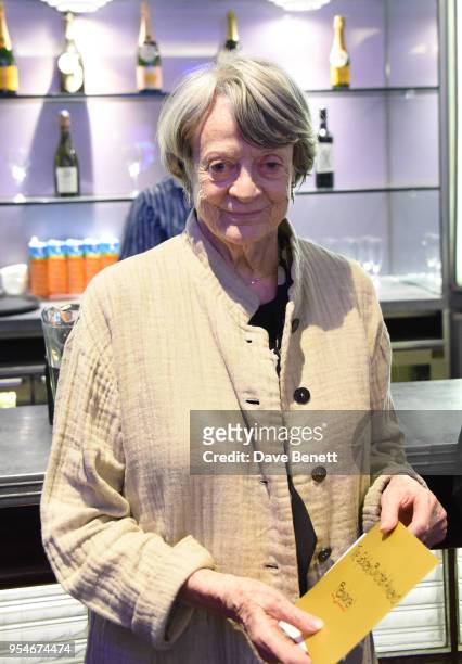 Maggie Smith attends the Acting For Others Golden Bucket Awards at The Prince of Wales Theatre on May 4, 2018 in London, England.