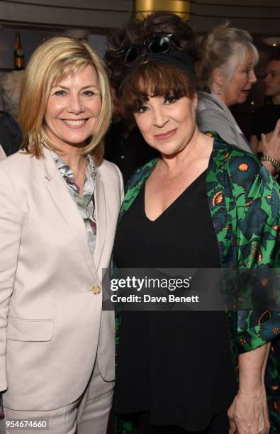 Glynis Barber and Harriet Thorpe attend the Acting For Others Golden Bucket Awards at The Prince of Wales Theatre on May 4, 2018 in London, England.