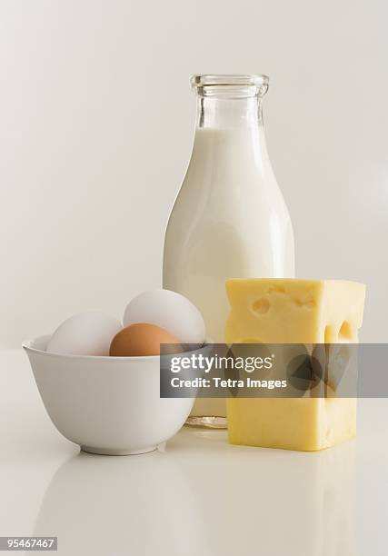 milk eggs and cheese - dairy product stock pictures, royalty-free photos & images