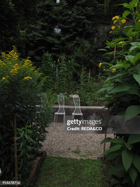 Orto Botanico di Brera, botanical garden, University of Milan, Milan, Lombardy, Italy, Europe.