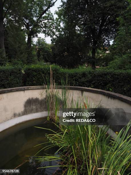 Orto Botanico di Brera, botanical garden, University of Milan, Milan, Lombardy, Italy, Europe.