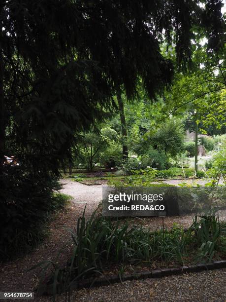 Orto Botanico di Brera, botanical garden, University of Milan, Milan, Lombardy, Italy, Europe.