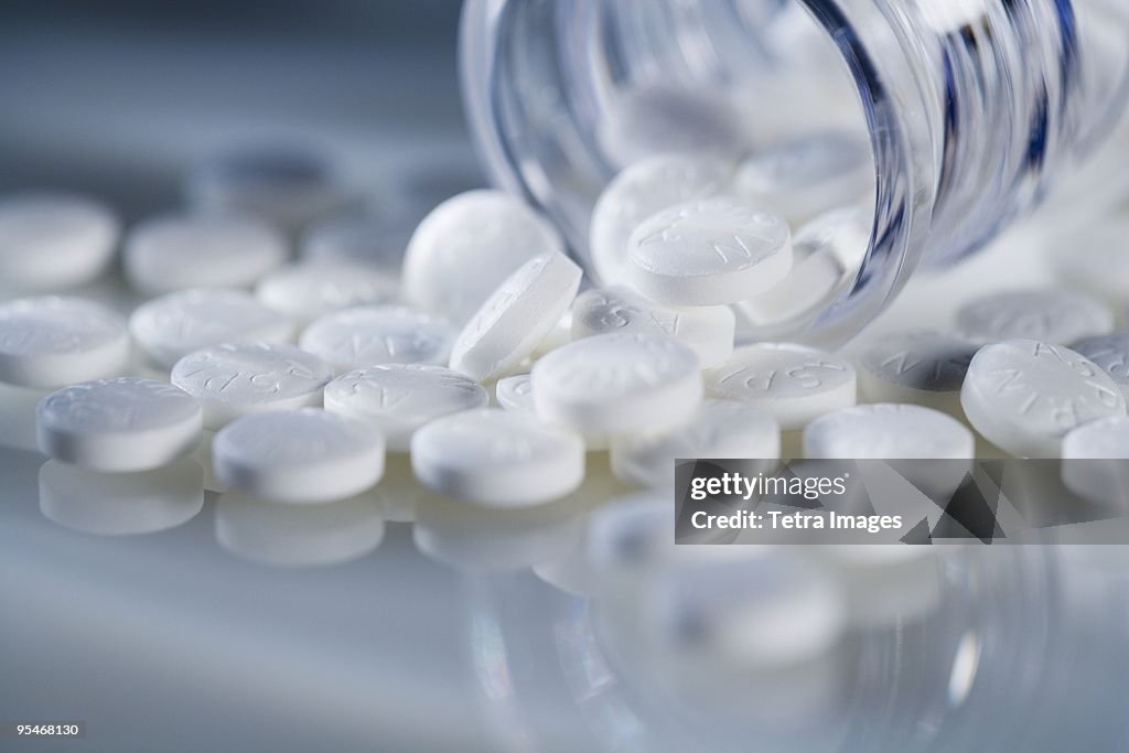 Pills from a bottle