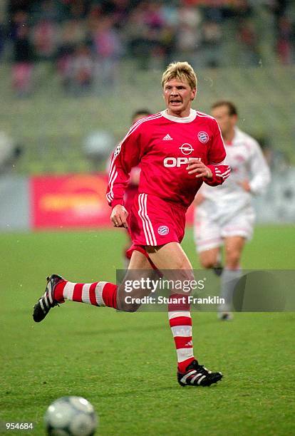 Stefan Effenberg of Bayern Munich in action during the UEFA Champions League Group C match against Spartak Moscow played at the Olympic Stadium, in...