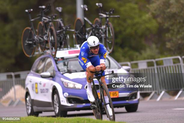 Fabio Sabatini of Italy and Team Quick-Step Floors / during the 101th Tour of Italy 2018, Stage 1 a 9,7km Individual Time Trial from Jerusalem to...