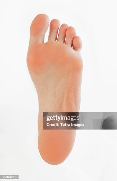 bottom of foot - bare bum stock pictures, royalty-free photos & images