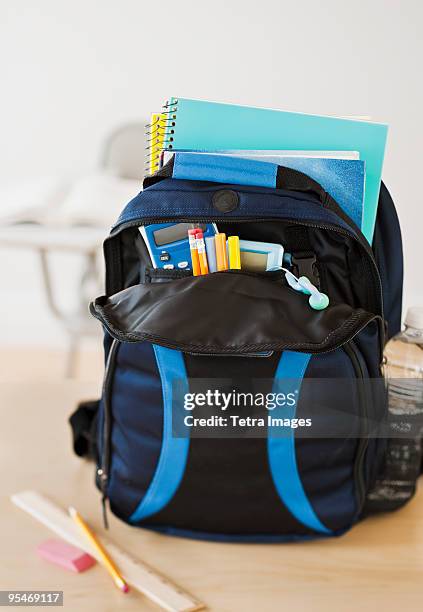 childs backpack - rugzak stockfoto's en -beelden