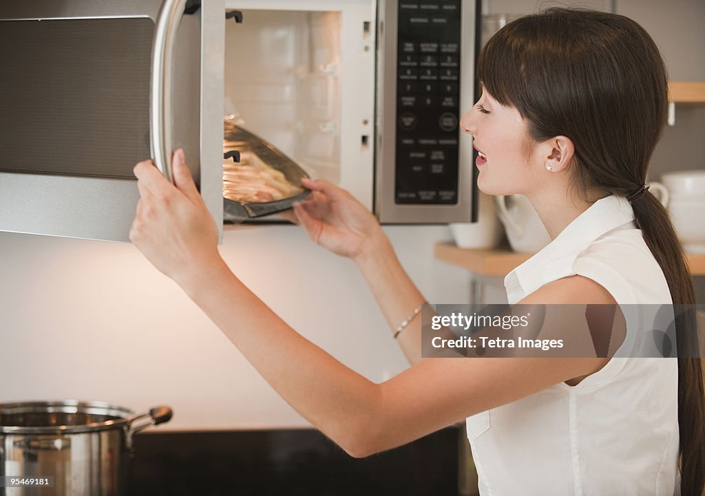 Woman cooking