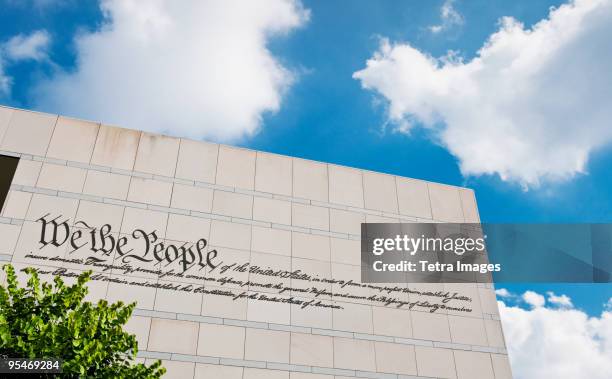 national constitution center - national constitution center stock pictures, royalty-free photos & images