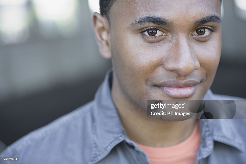 Portrait of a young man