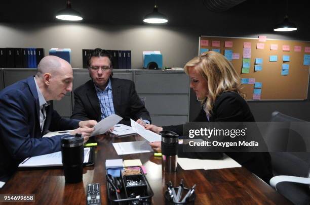 Pictured: Jim Clemente, James Fitzgerald, Laura Richards --