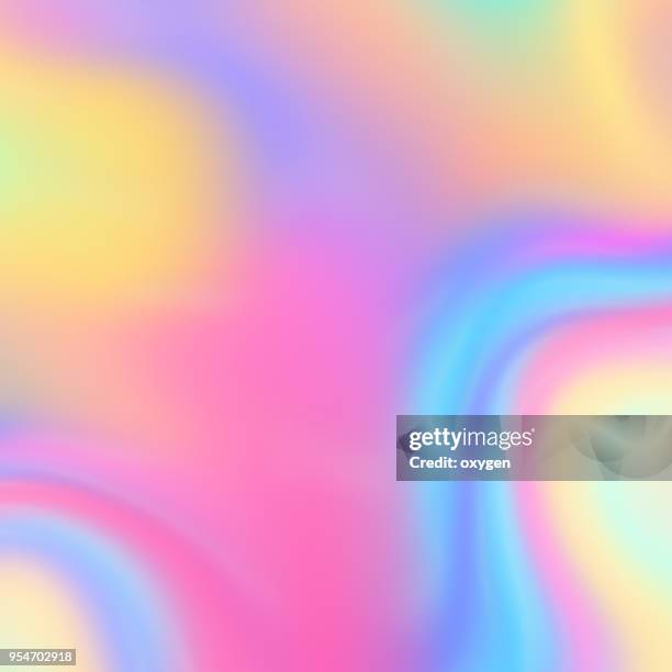 Trendy Colorful Holographic Abstract Background High-Res Stock Photo -  Getty Images