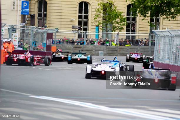 Illustration Grid during the 2018 FIA Formula E Championship Qatar Airways Paris E Prix on April 28, 2018 in Paris, France.