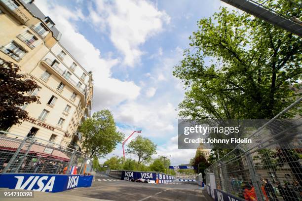 Maro Engel of Venturi during the 2018 FIA Formula E Championship Qatar Airways Paris E Prix on April 28, 2018 in Paris, France.