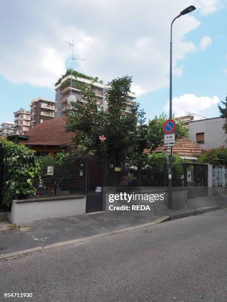 Houses igloo 1946, Maggiolina district, Milan, Lombardy, Italy, Europe.