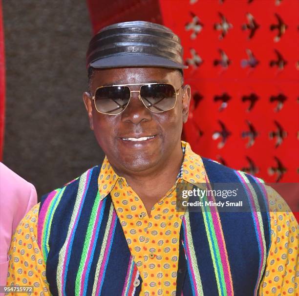 Recording artist Phillip Bailey of Earth, Wind & Fire attends a photocall at The Venetian Las Vegas for the band's six-show residency on May 4, 2018...