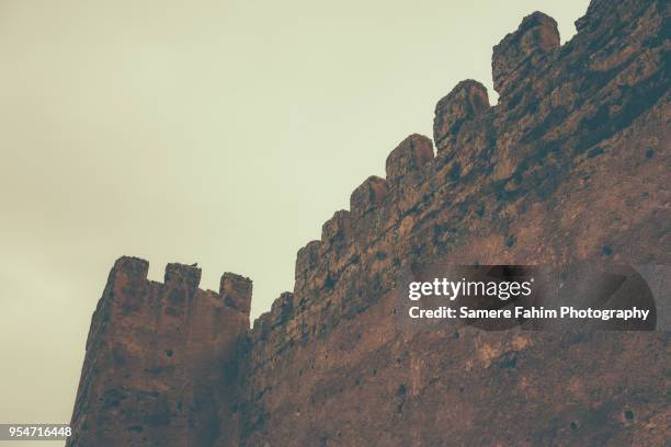 rampart of the old mansourah city - rampart fotografías e imágenes de stock