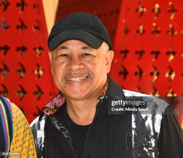 Recording artist Ralph Johnson of Earth, Wind & Fire attends a photocall at The Venetian Las Vegas for the band's six-show residency on May 4, 2018...