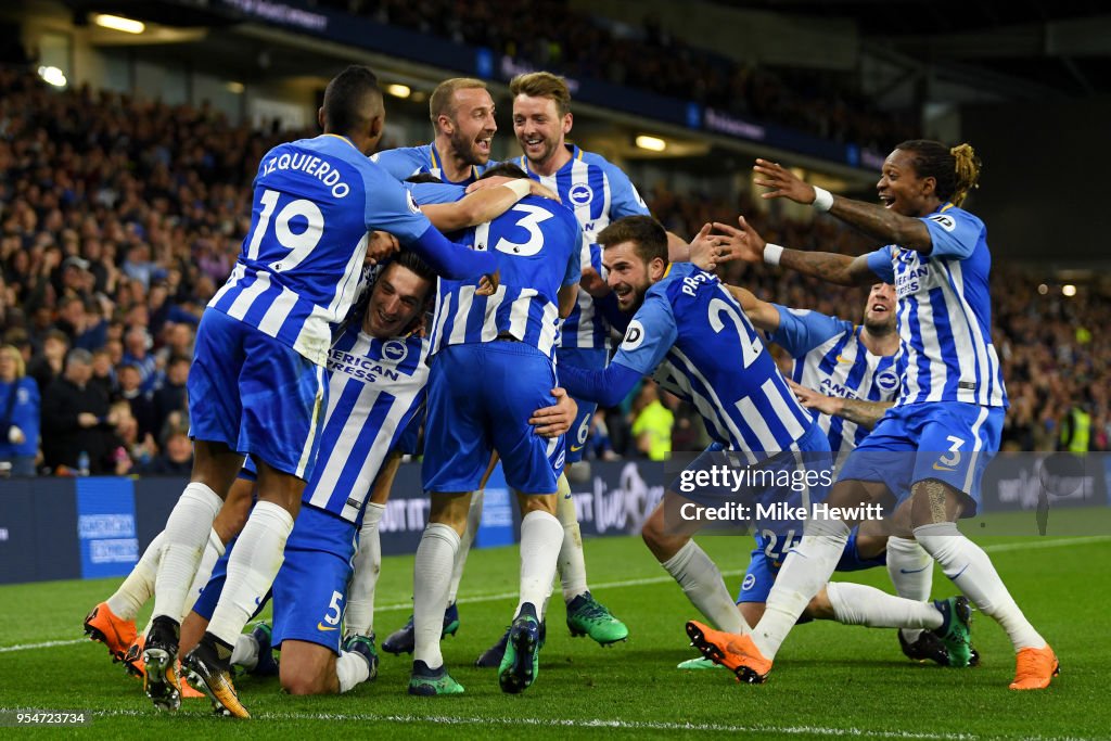 Brighton and Hove Albion v Manchester United - Premier League