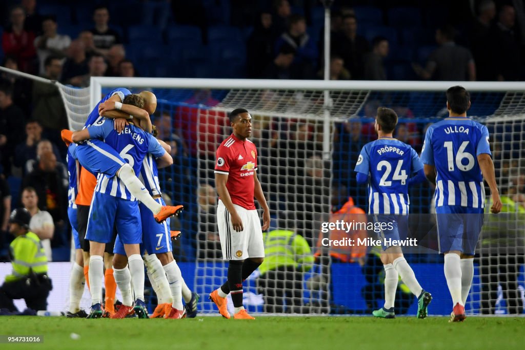 Brighton and Hove Albion v Manchester United - Premier League